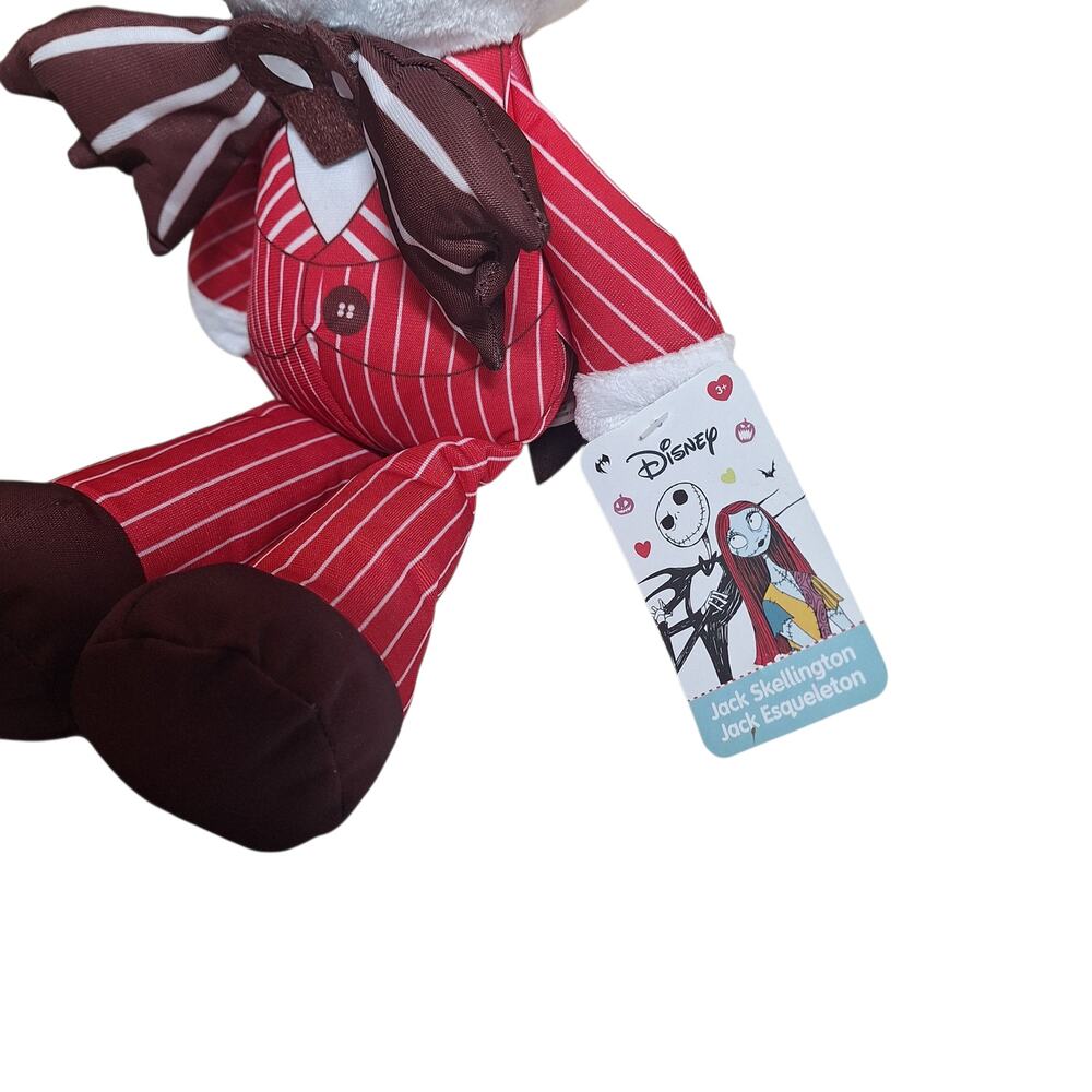 The Nightmare Before Christmas Disney Jack Skellington valentines day plush 12" - Picture 3 of 5